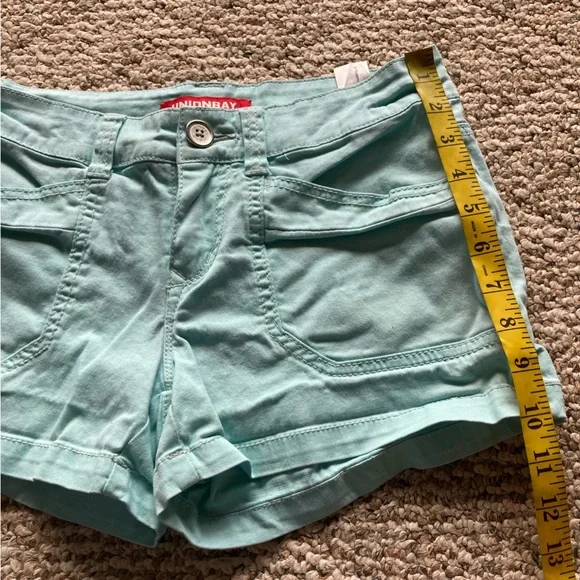 5/$15 UNIONBAY Light Turquoise Shorts 3 - Picture 5 of 7